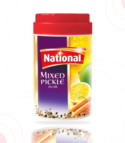 National Mixed Pickle Jar 1kg
