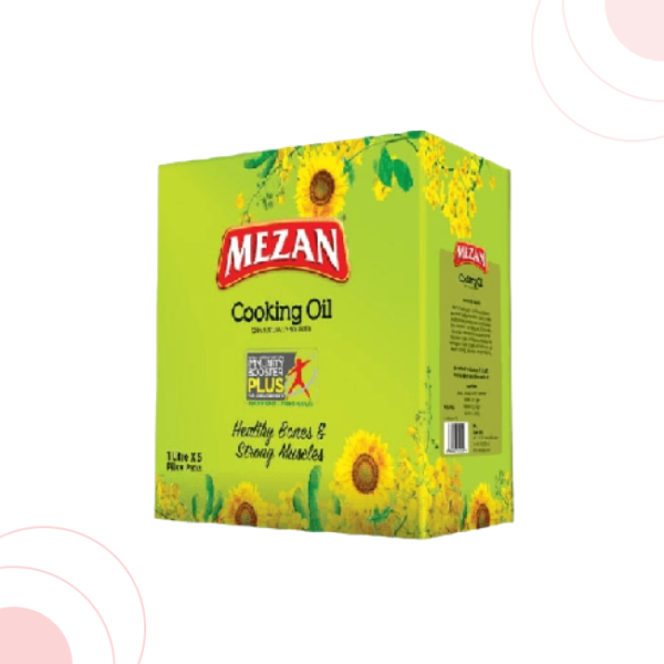 meezan cooking oil 5x